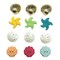 Buttons Galore 50+ Assorted Spring Buttons Bundle for Sewing & Crafts - Set of 6 Button Packs